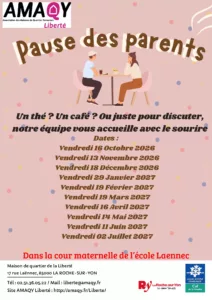 affiche pause parents 20262027